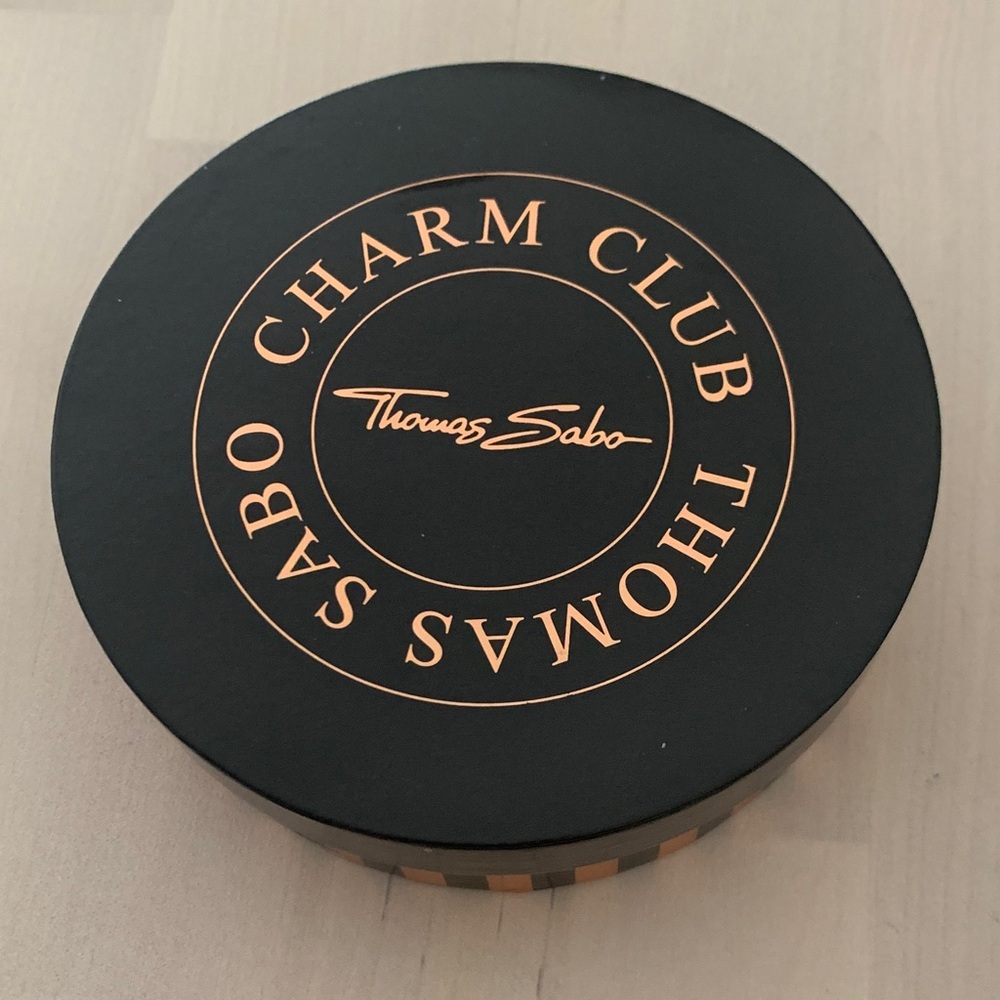 Thomas Sabo Black Gift Box with Rose Gold Logo
